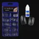 Transparent Nails Set